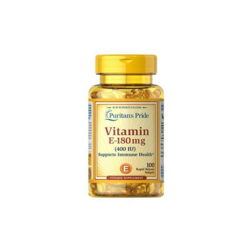 Jual Puritan's Pride Vitamin E 180 Mg 400 Iu 100 Softgel Di Seller Nur Nur Toko Tegal Parang