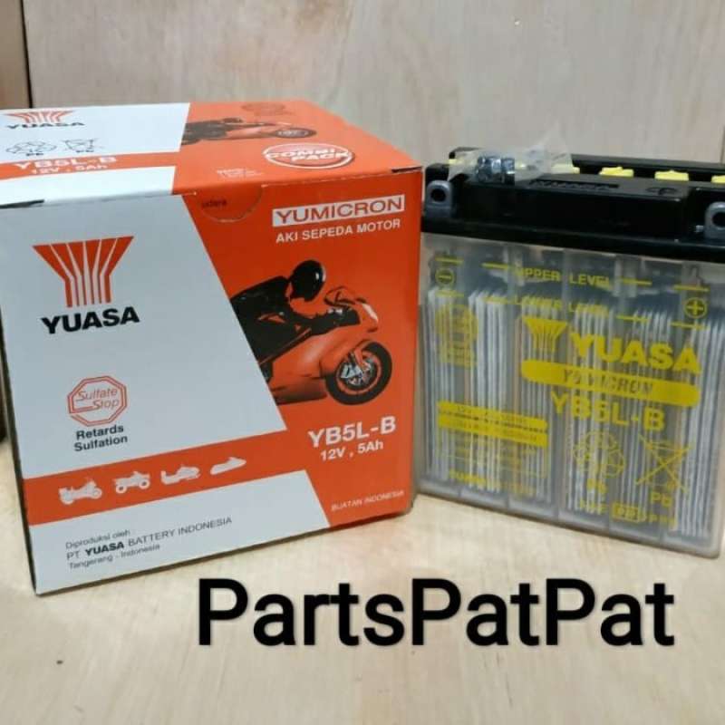 Promo Aki Yb5Lb Aki Yuasa Yb5L-B Accu Yuasa Yb5Lb/Yb5L-B Aki Grand