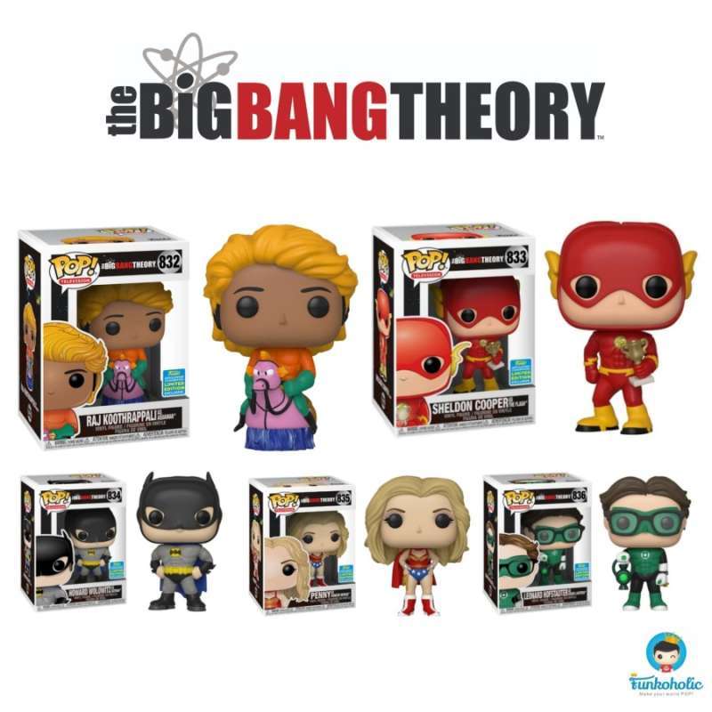 Jual Funko Pop! Set Promotion Television The Big Bang Theory Sdcc ...