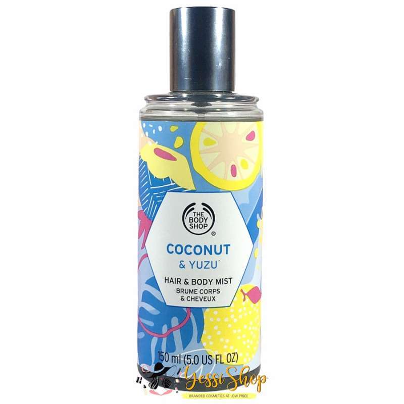 Jual The Body Shop Coconut & Yuzu Hair And Body Mist 150ml Di Seller