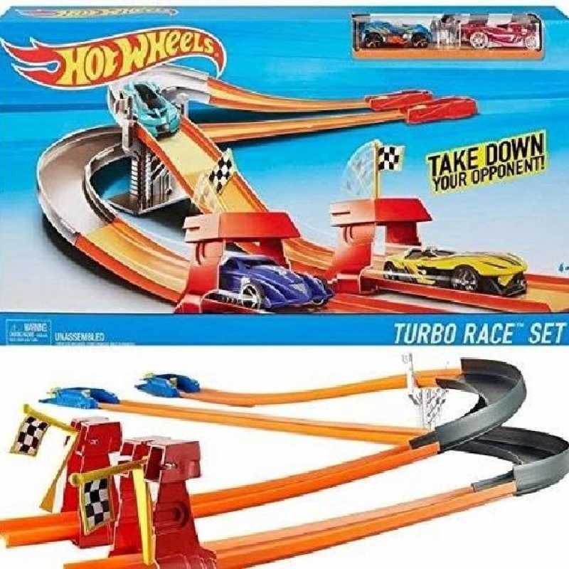 Jual Hot Wheels Turbo Race Set trackset playset original hotwheels di