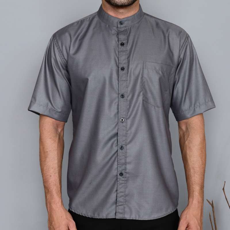 Jual Dna Cloth - Kemeja Koko Pria Lengan Pendek Baju Koko Muslim Polos ...