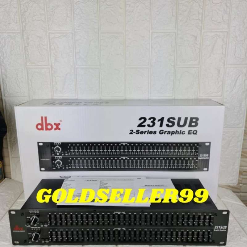 Promo equalizer dbx231 dbx 231 plus subwoofer Diskon 23% di Seller ...