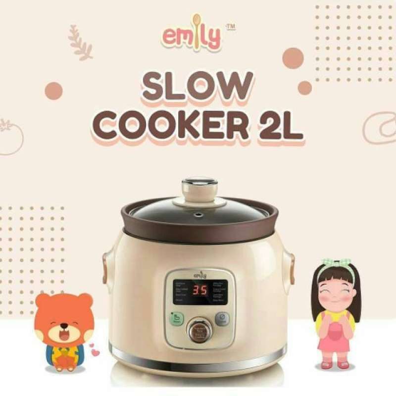 Promo Emily Slow Cooker 2l Diskon 9 Di Seller Kikan Store Mekarsari