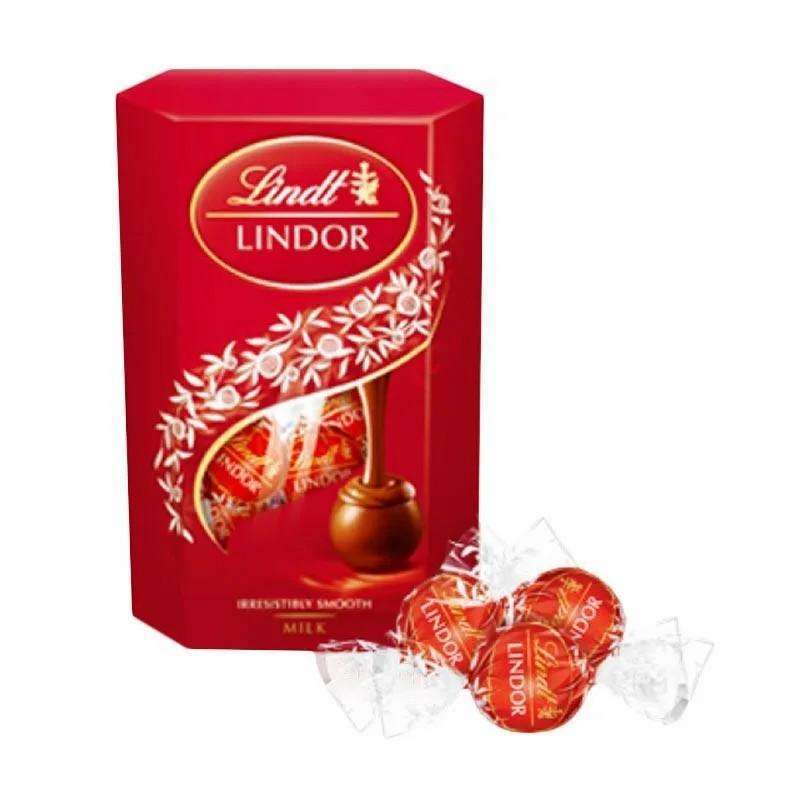 Jual Lindt Lindor Milk Chocolate [200 g] di Seller The Sweet Recipe Deals Pasar Baru, Kota