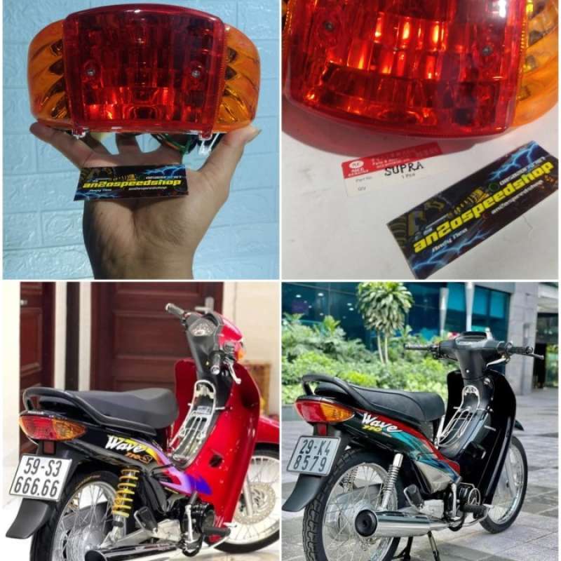 Promo stoplamp lampu belakang Supra x lama/Supra fit old/lampu Supra ...