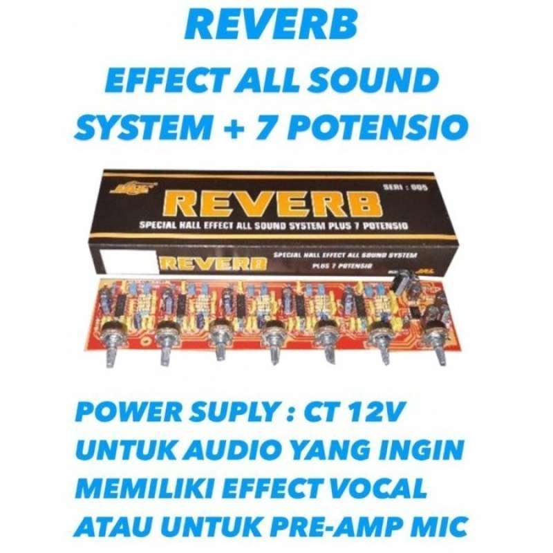Promo Kit Echo Reverb 7 Potensio Bisa [cod] Diskon 8% Di Seller ...