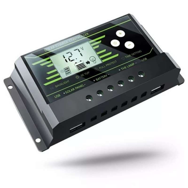 Promo Solar Charge Controller Pwm 30a 12v 24v Diskon 23% Di Seller ...