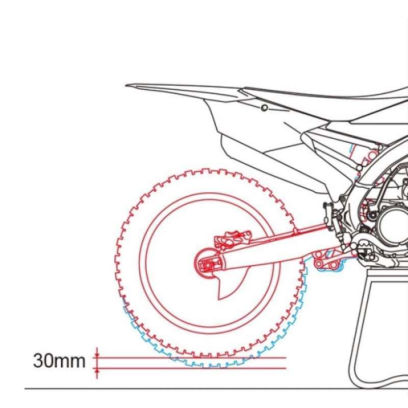 ZETA LINKAGE LOWERING RSL ADJUST - WR250R/X - Cully's Yamaha - View #3