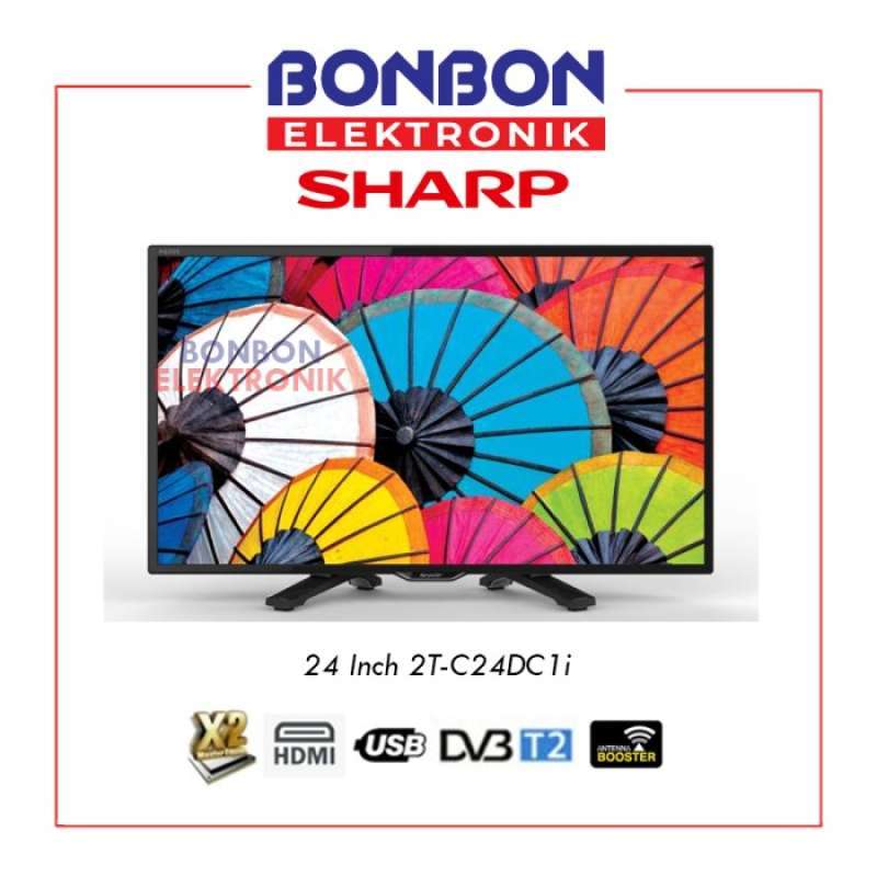 Jual Sharp Led Digital Tv 24 Inch 2T-C24Dc1I di Seller Halers - Kapuk ...