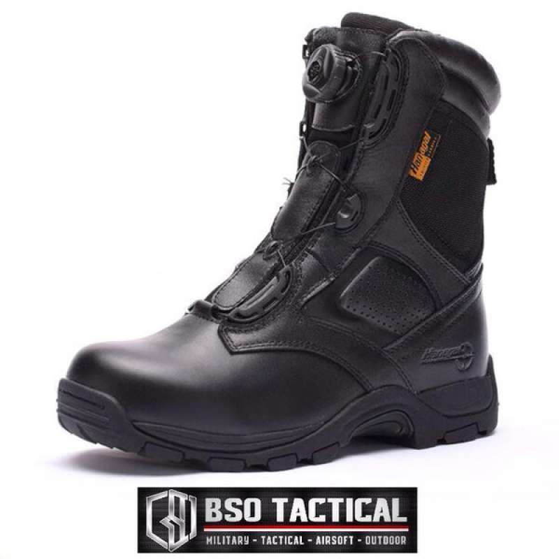 Promo Sepatu Tactical Hanagal Phantom High Boots BOA System Black