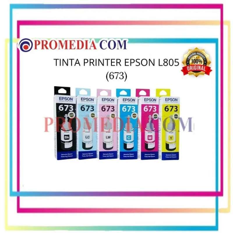 Jual Tinta Printer Epson L805 (673) (mohon Baca Deskripsi Produk) Di