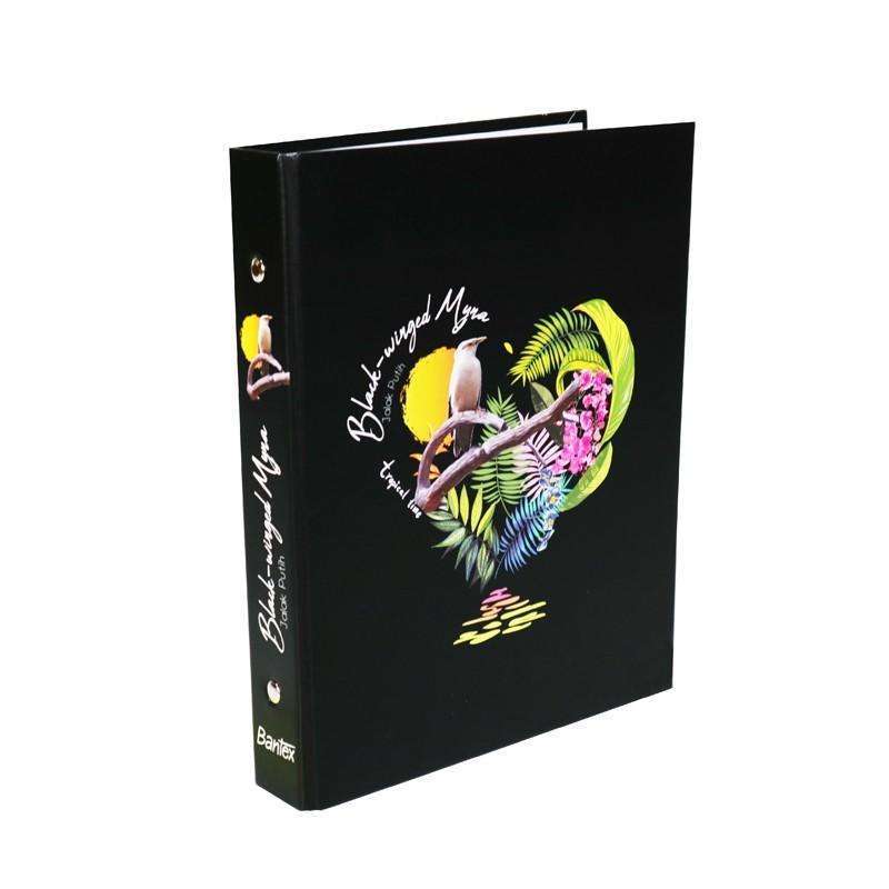 Jual Buku Binder Note A5 Bantex 1329-39 Winged Myna Black Di Seller