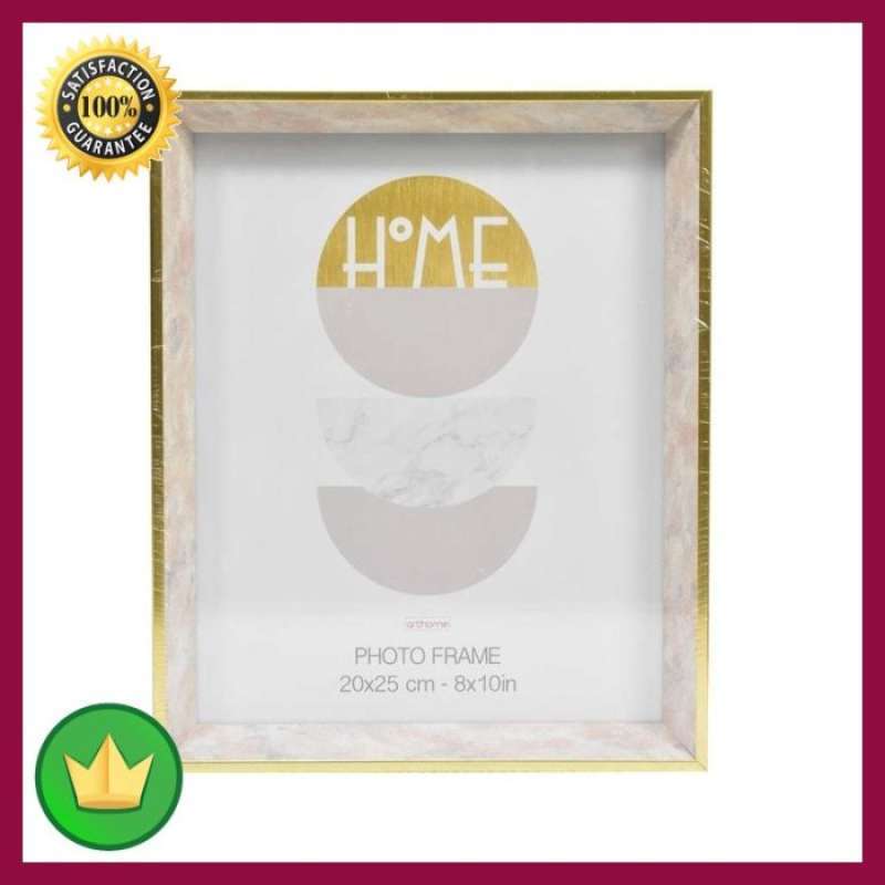 Promo 8r Bingkai Foto - Gold/putih Diskon 23% di Seller Aizen Store