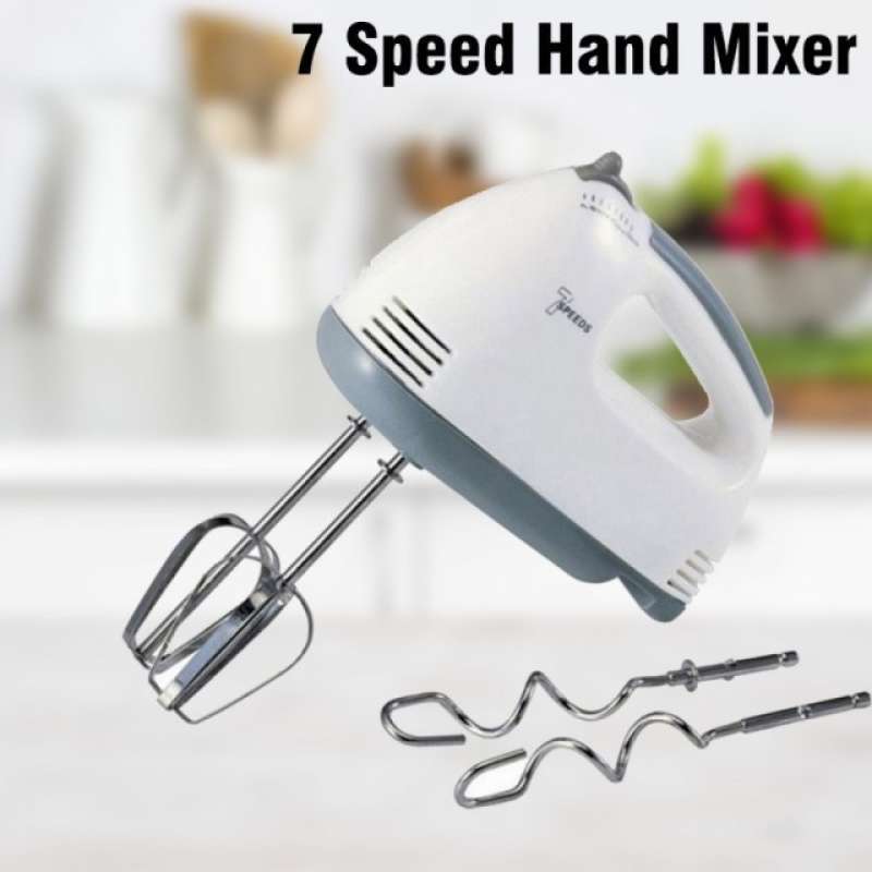 Jual Hand Mixer 7 Speed Kocokan Adonan Telur 7 Speeds Elektrik