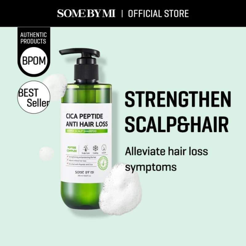 Promo Some By Mi Cica Peptide Anti Hair Loss Derma Scalp Shampoo Diskon