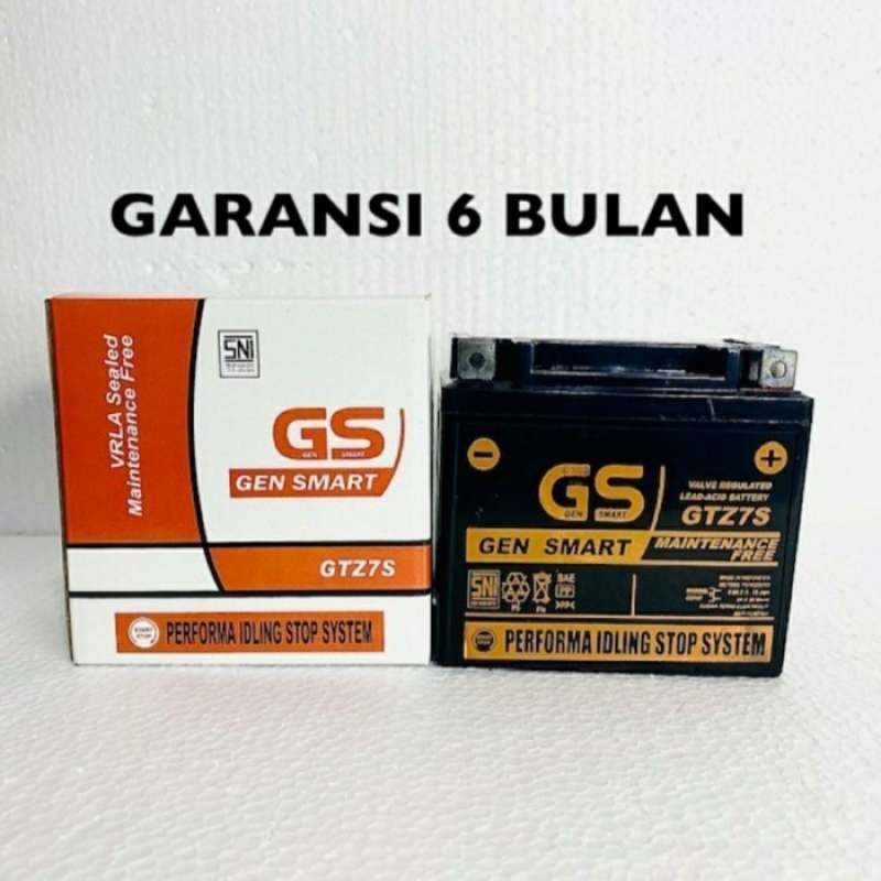Promo AKI MOTOR HONDA SONIC 150 GTZ7S ACCU KERING Diskon 23% di Seller