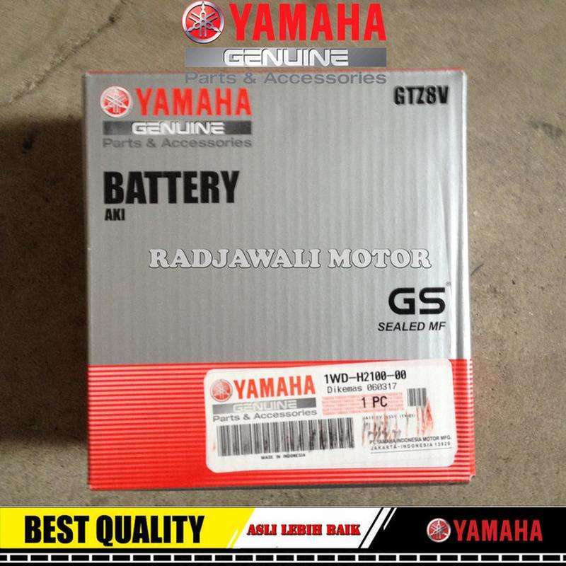 Jual ACCU - AKI MOTOR R25 GTZ8V GS ASLI YAMAHA di Seller Radjawali