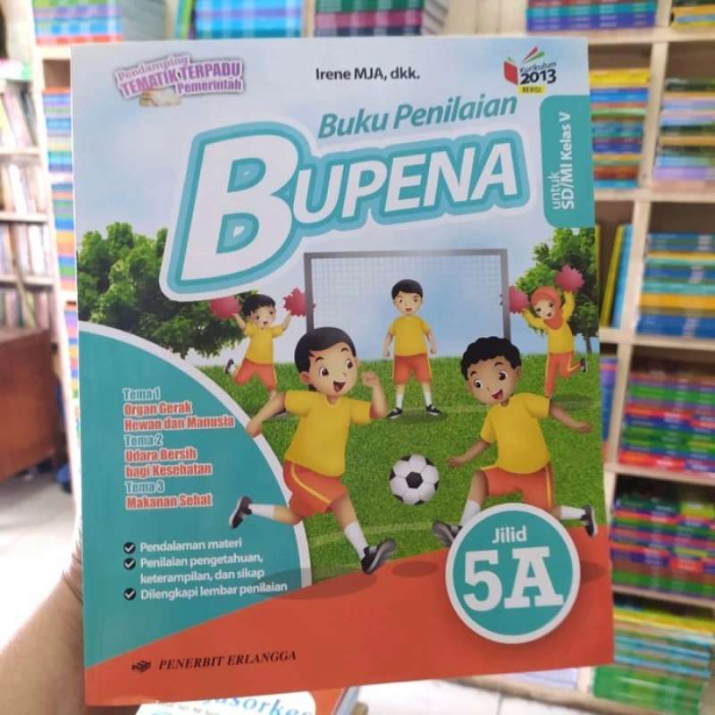 Jual Buku BUPENA Kelas 5 SD Jilid 5A K13 Penerbit Erlangga di Seller ...