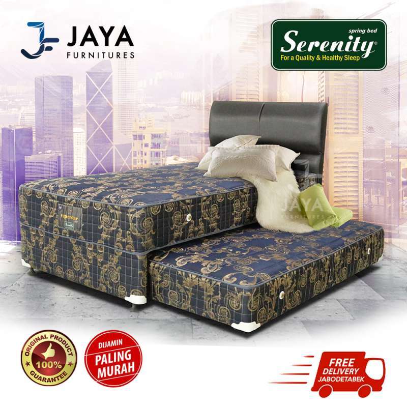 Jual SPRING BED SERENITY 2 IN 1 SUPERIOR 100 ORIGINAL Tangerang