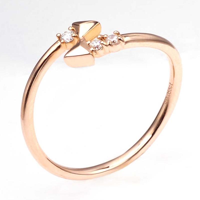 Jual Tiaria DMKMJZ021 Cincin Tunangan Emas Berlian Online