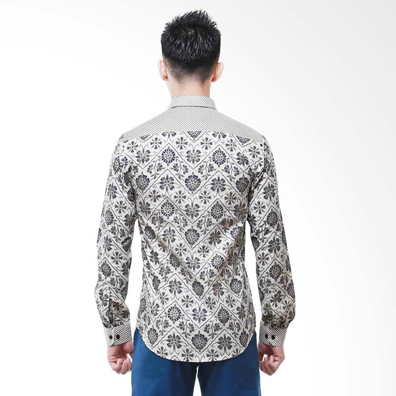 Jual Balin Arnava Slim  Fit  Lengan Panjang Batik  Pria  