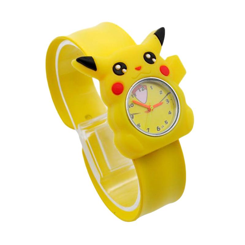 Jual Rhaya Grosir Pikachu Jam Tangan Anak - Soft Yellow 