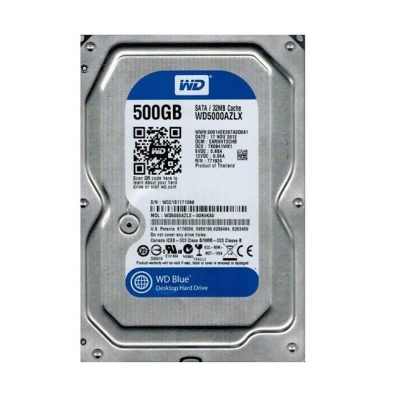 Jual WD Caviar Blue Hard Disk Internal [500GB/3.5Inch/SATA