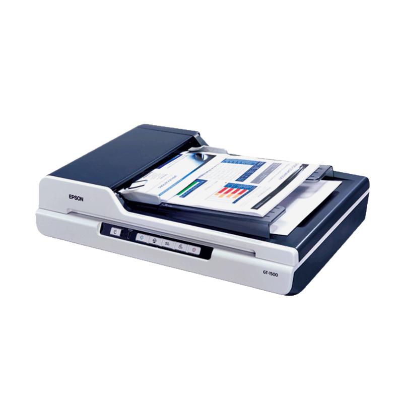Jual Epson GT1500 Flatbed Document Scanner with ADF White di Seller