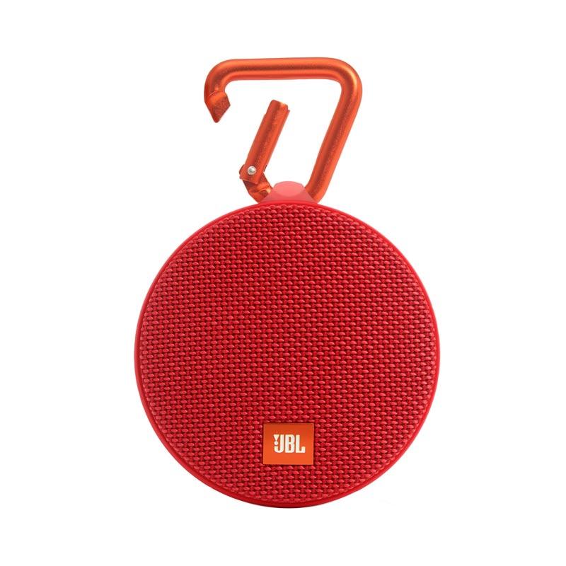 Jual JBL Clip 2 Waterproof Bluetooth Speaker - Merah 