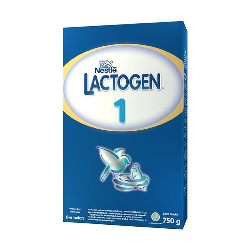 Jual NESTLE LACTOGEN 1 Susu Formula 0-6 bulan Box 750g ...