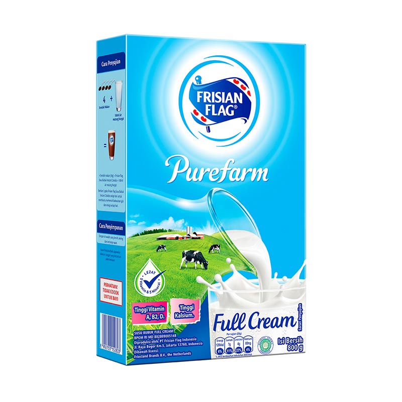 Jual Frisian Flag Susu Bendera Bubuk Full Cream 800gr Online Februari 2021 Blibli