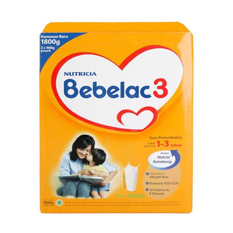 Jual Bebelac 3 Vanila Susu Formula Box 1800gr Murah Maret Blibli Com