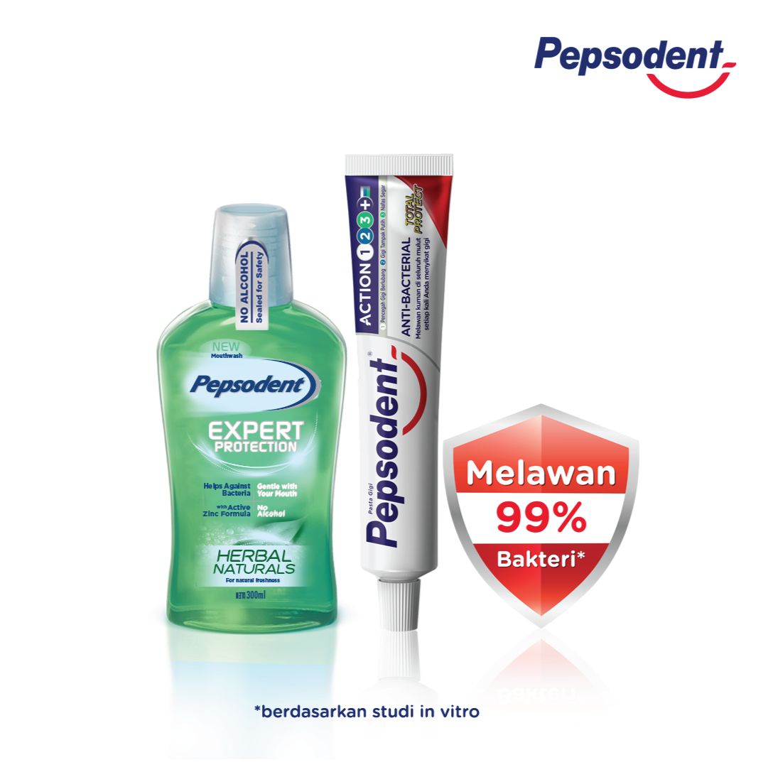 Jual Pepsodent Action 123 Pasta Gigi Anti Bacterial 190g