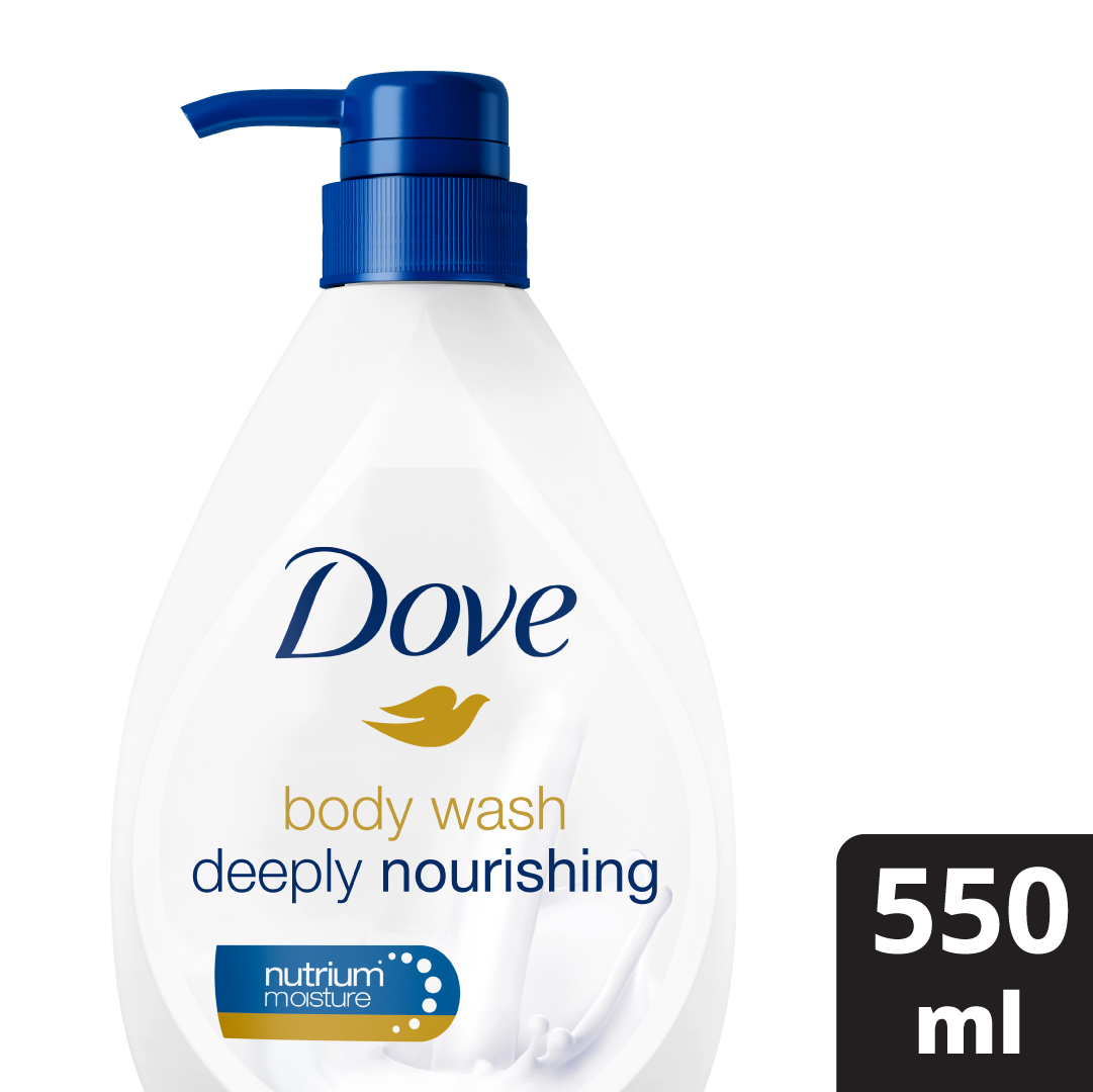 Promo Dove Deeply Nourishing Body Wash Pump 550ml Diskon 11 Di