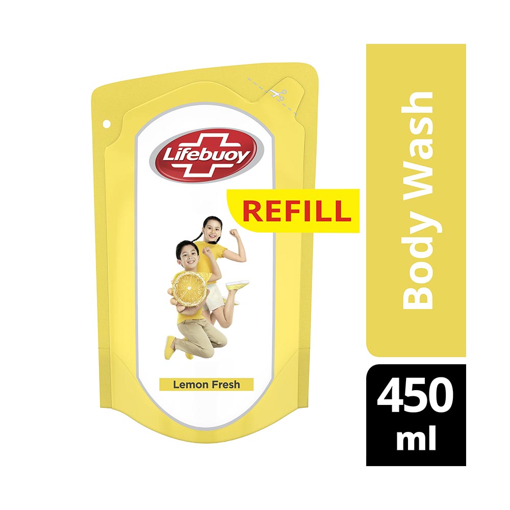 Jual Lifebuoy Lemon Fresh Refill Body Wash [450 mL] di Seller Tambah