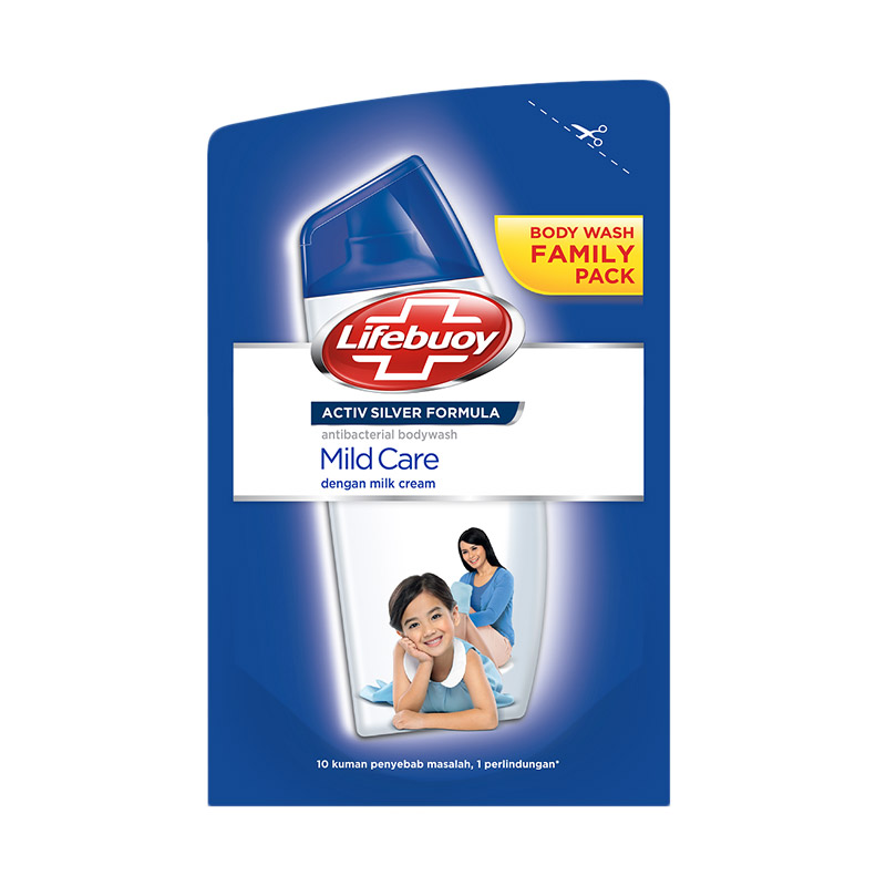 Jual Lifebuoy Mildcare Reffill Body Wash [450 mL] Online April 2021 Blibli
