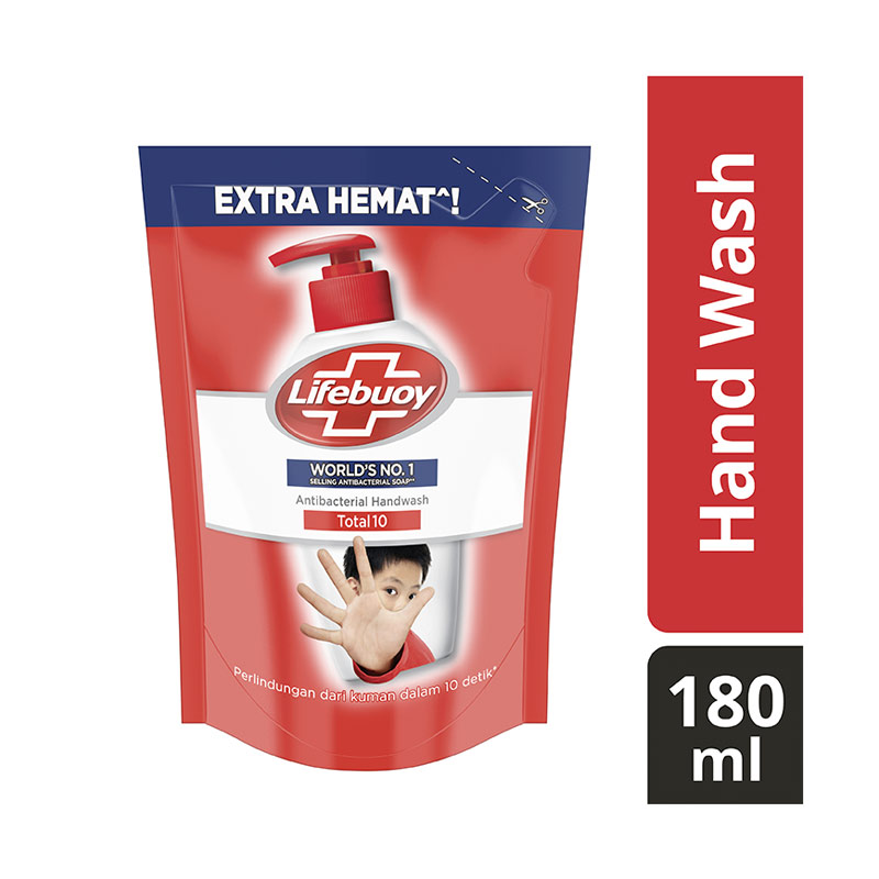 Promo Lifebuoy Liquid Red Pouch Hand Wash [180 Ml] Diskon 7 Di Seller