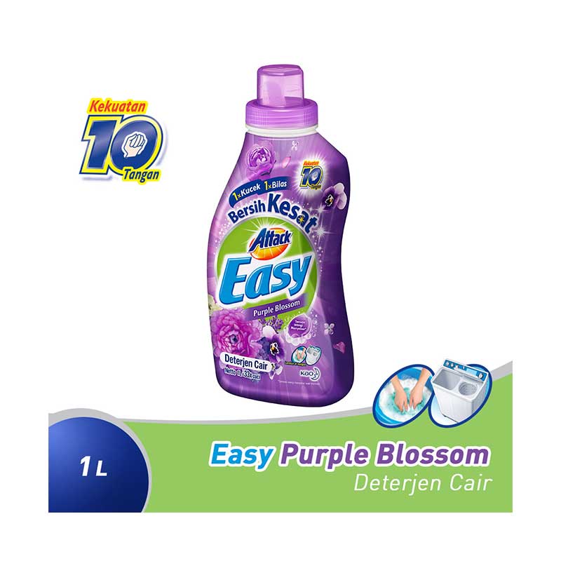 Jual Attack Easy Liquid Purple Blossom Botol  Detergent  