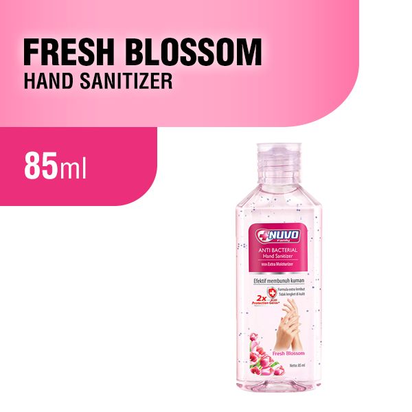 Jual Nuvo Fresh Blossom Pink Hand Sanitizer [85 mL