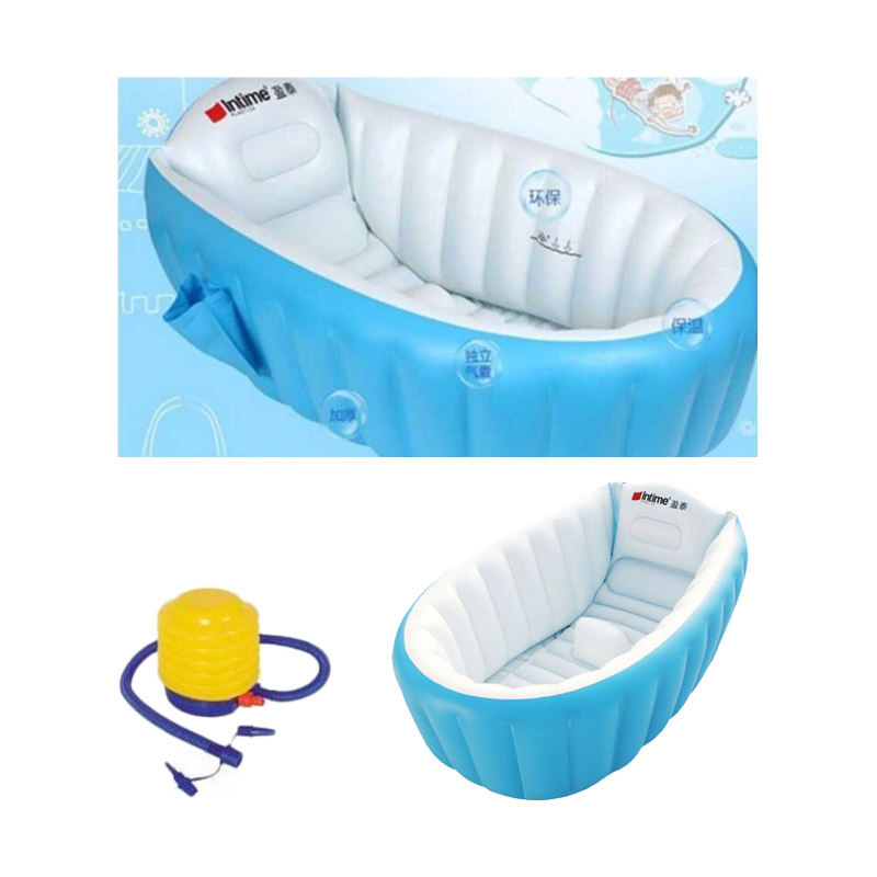 Jual Intime Baby Tub Blue Bak Mandi Bayi Online Februari 