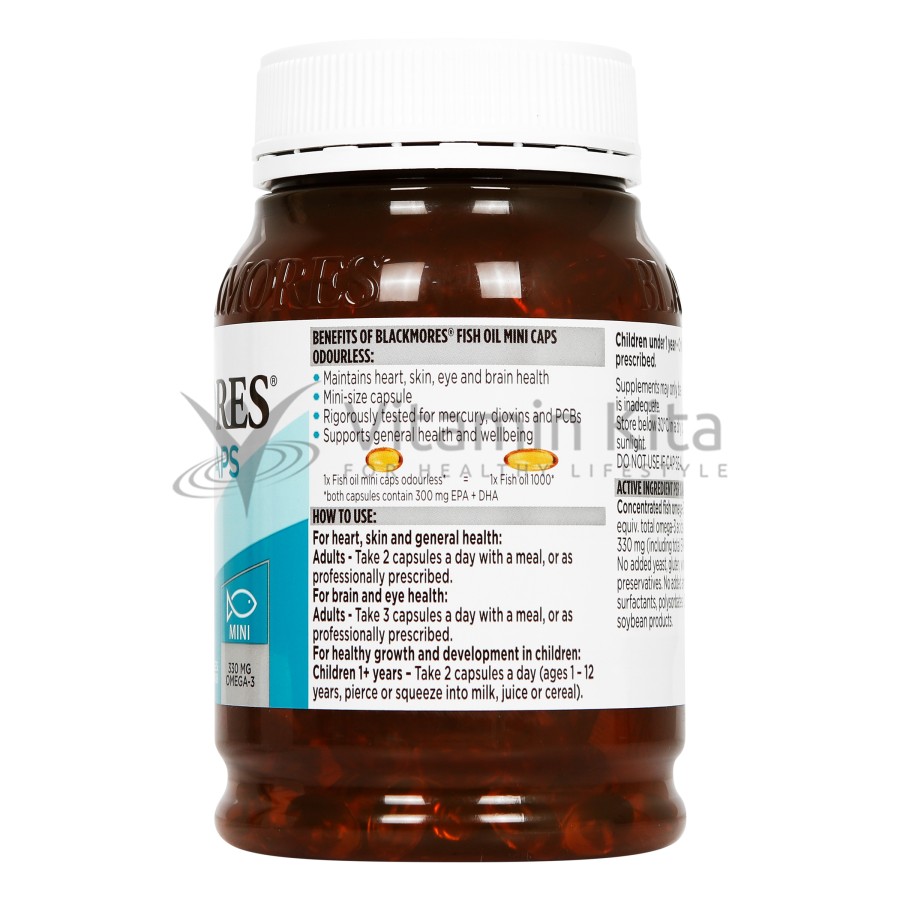Blackmores fish oil mini caps new arrivals
