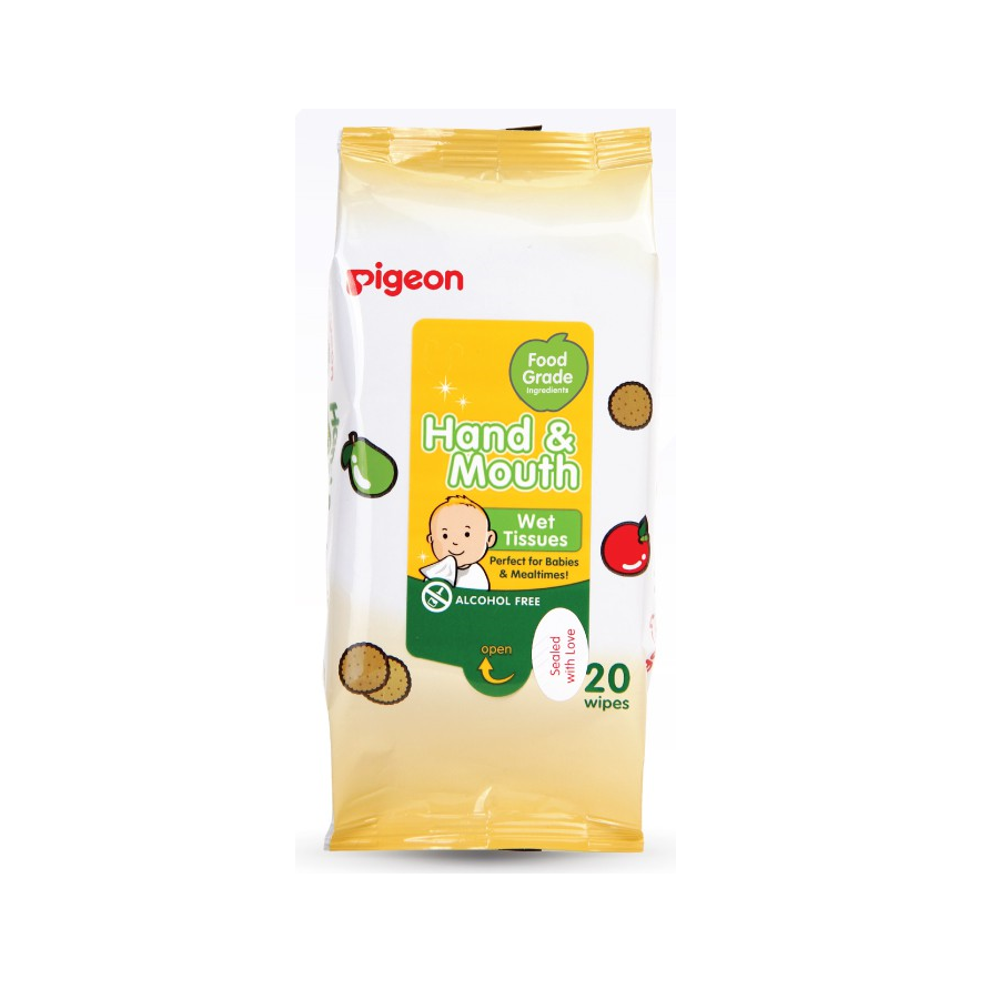 Pigeon hand and discount mouth wipes