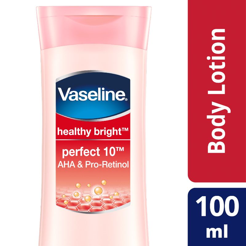 Jual Vaseline Lotion Healthy Bright Perfect 10 100mL di Seller