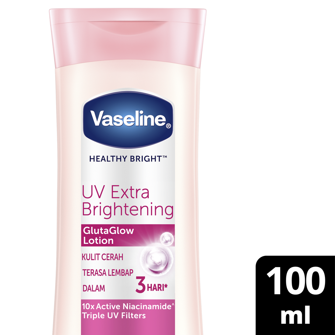 Promo Vaseline Lotion Healthy Bright Uv Extra Brightening [100 Ml] Diskon 13 Di Seller Unilever