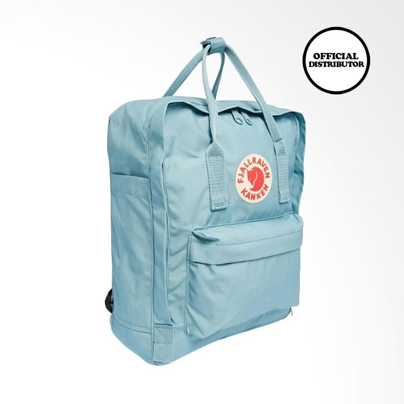 kanken backpack light blue