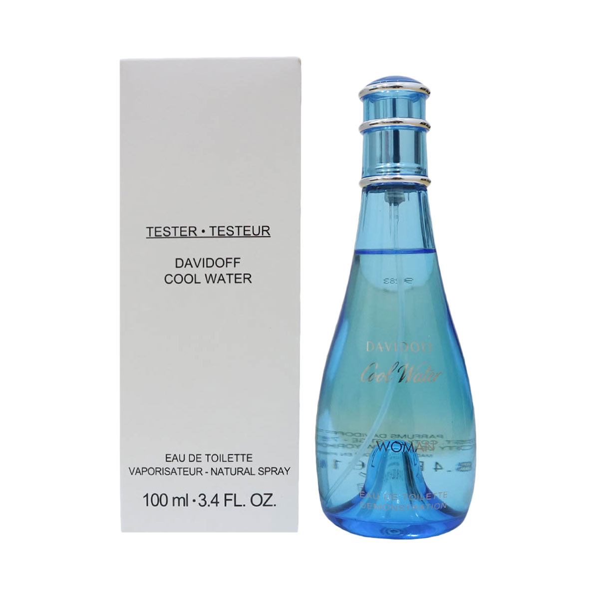 Jual Davidoff Cool Water Woman Tester EDT Parfum Wanita 100 mL