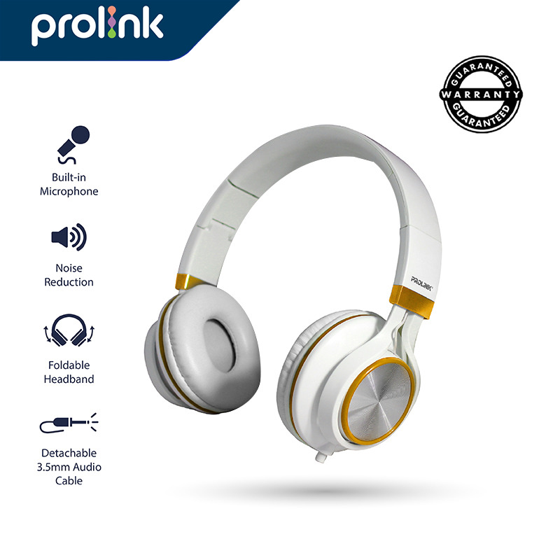 Promo Prolink PHC1002 Corded Stereo Headset Red Diskon 15 di