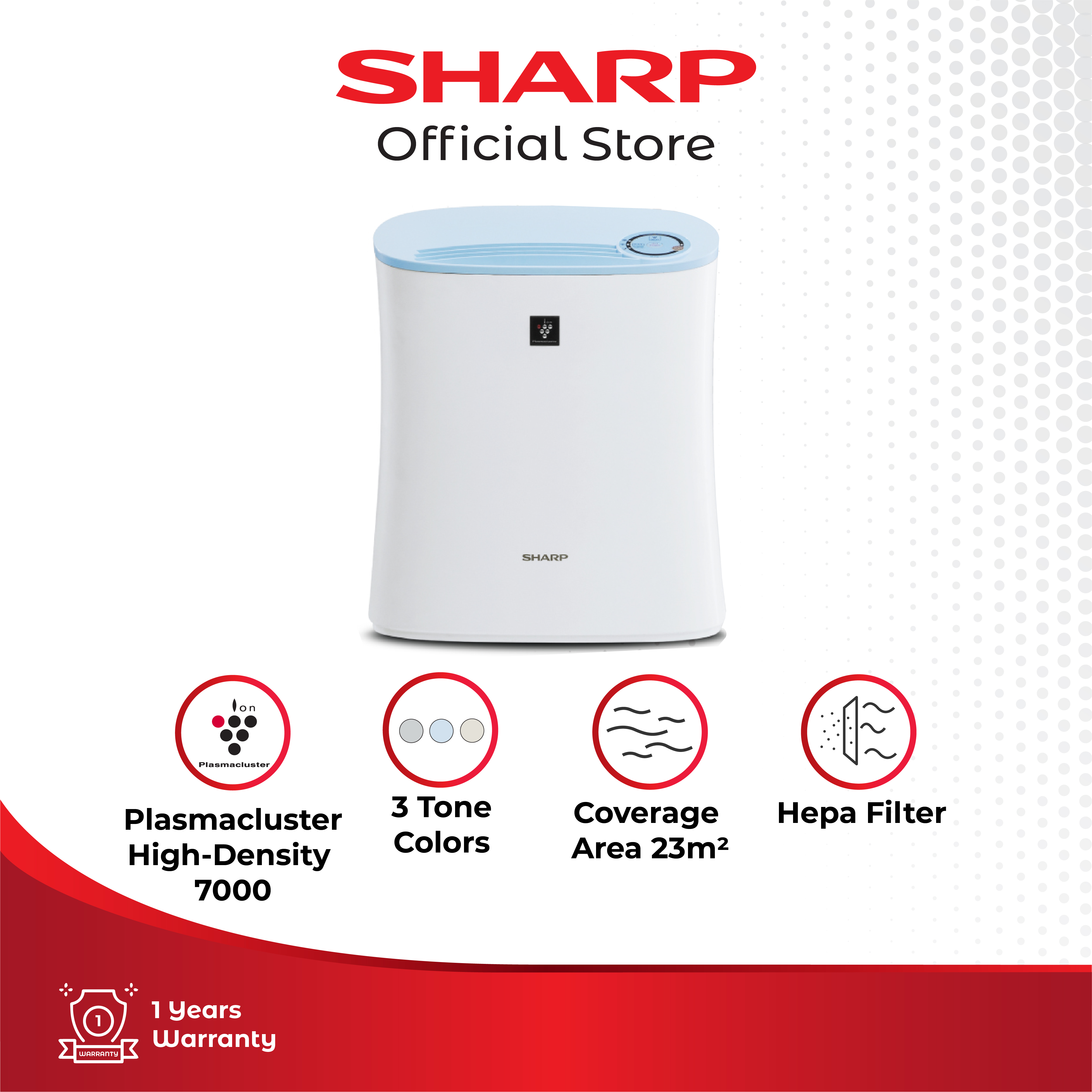 Harga sharp plasmacluster air clearance purifier
