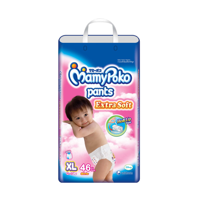 Jual Mamy Poko Pants Extra Soft Girl XL [46 Pcs] Online